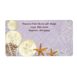 Hütte von Flora durch die Muscheln Hochzeit am Str