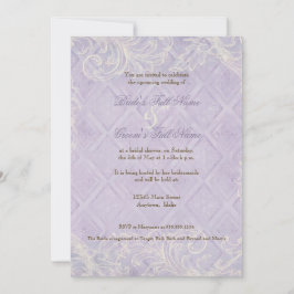 Hütte von Flora durch die Muscheln Hochzeit am Str Einladung