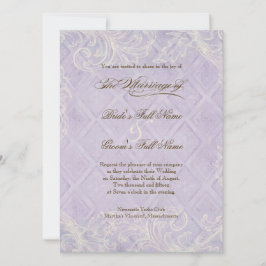 Hütte von Flora durch die Muscheln Hochzeit am Str Einladung