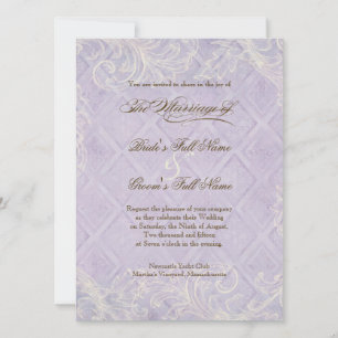 Hütte von Flora durch die Muscheln Hochzeit am Str Einladung