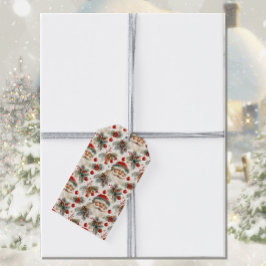 Hütte Watercolor Geschenkanhänger