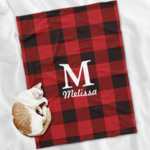 Hütte Weihnachten Roter Büffel Lumberjack kariert