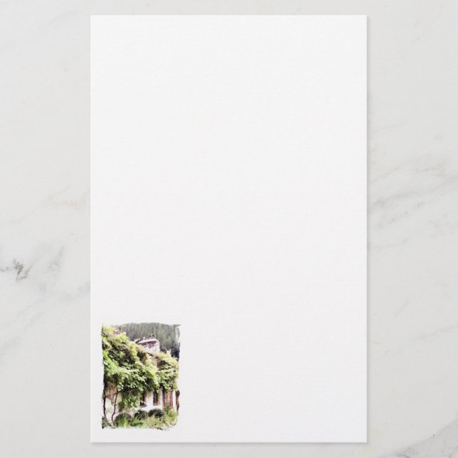 Hütte WISTERIEN Briefpapier (Vorderseite)