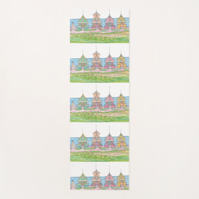 Hütte Yoga Mat Yogamatte (Vorderseite)
