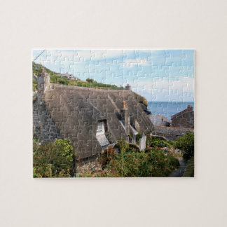 Hütten an Cadgwith Cornwall Fotografie Puzzle