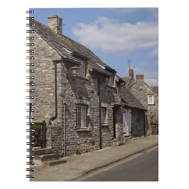 Hütten, Corfe Castle village, Dorset, England, Notizblock (Vorderseite)