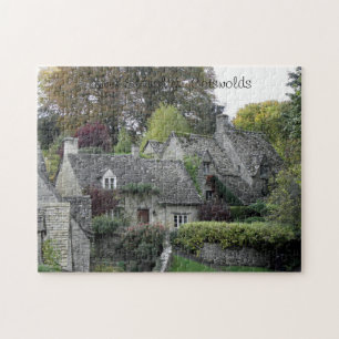 Hütten im niedrigeren Gemetzel, Cotswolds Puzzle