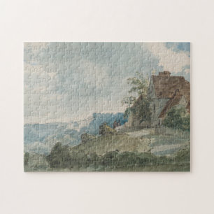 Hütten in einer Landschaft   William Henry Hunt Puzzle