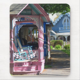 Hütten in einer Reihe - Martha's Vineyard Mousepad