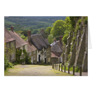 Hütten in Gold Hill, Shaftesbury, Dorset,
