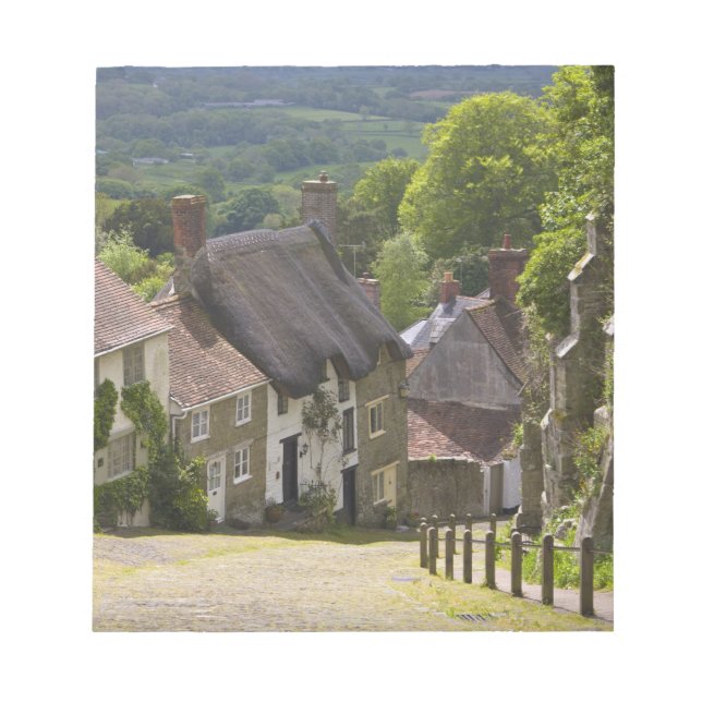 Hütten in Gold Hill, Shaftesbury, Dorset, Notizblock (Vorderseite)