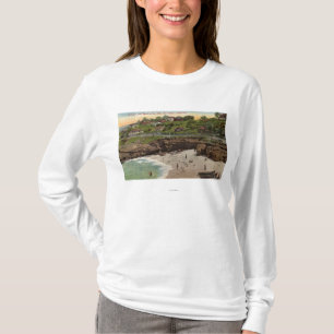 Hütten und Strand in La Jolla T-Shirt
