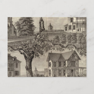 Hütten WC Hamilton, Spring Lake, NJ Postkarte