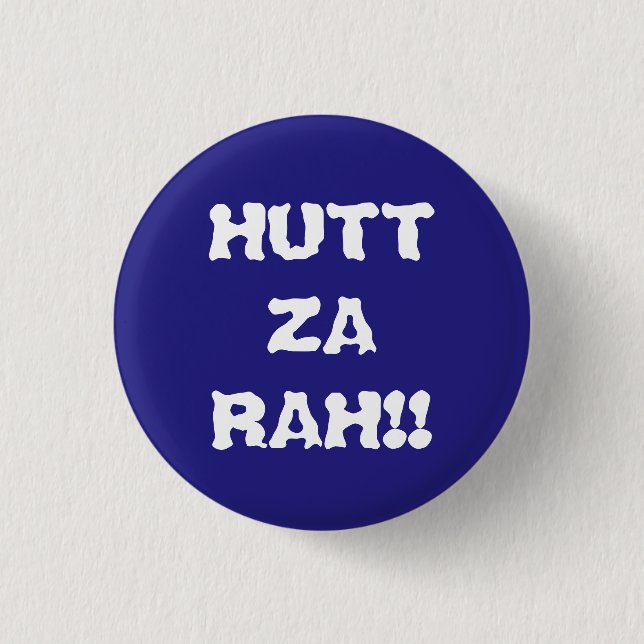 HUTTZARAH BUTTON (Vorderseite)