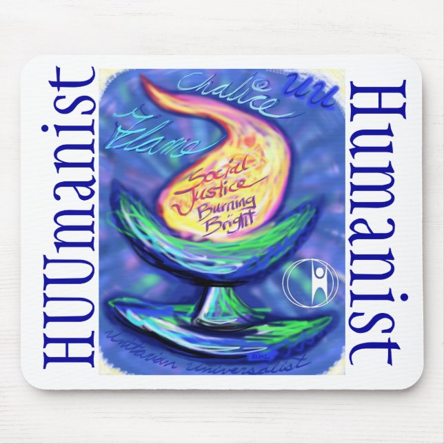 HUUmanist Chalice.jpg Mousepad (Vorne)