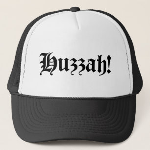 Huzzah! {Mittelalterliche Typografie} Truckerkappe