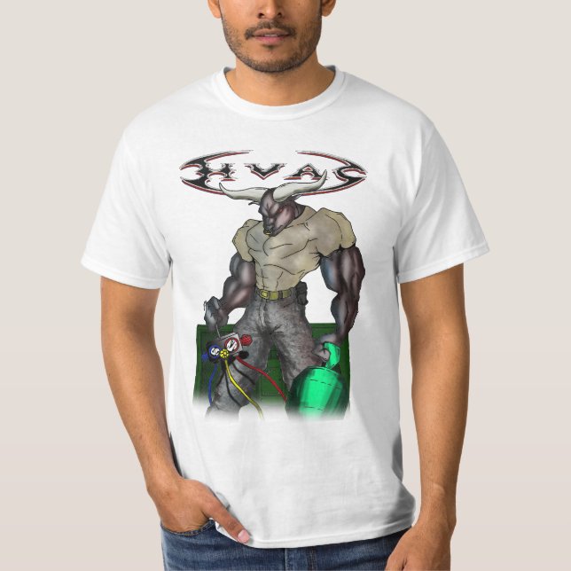 HVAC Bull 2006 Logo T-Shirt (Vorderseite)