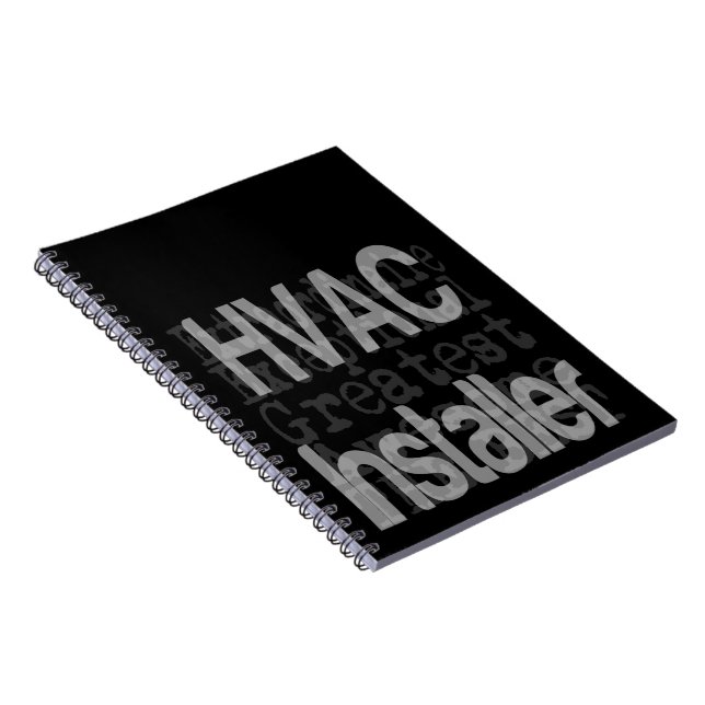 HVAC Installer Extraordinator Notizblock (Rechte Seite)