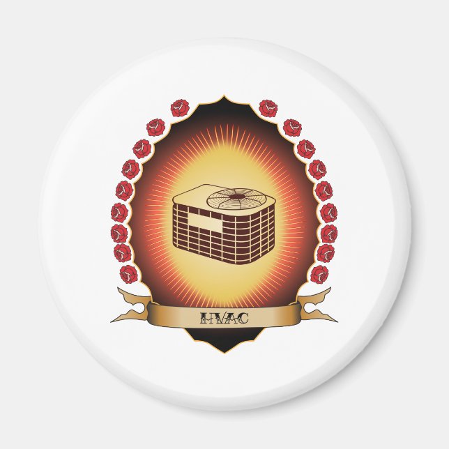 HVAC Mandorla Magnet (Vorne)