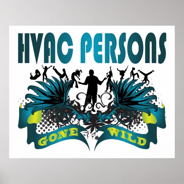 HVAC Persons Gone Wild Poster (Vorne)