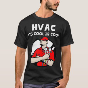 HVAC-Reparatur Cool als Coole Wärme- und Klimaanla T-Shirt
