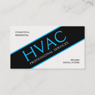 HVAC-Standard, 3,5" x 2,0" Visitenkarte