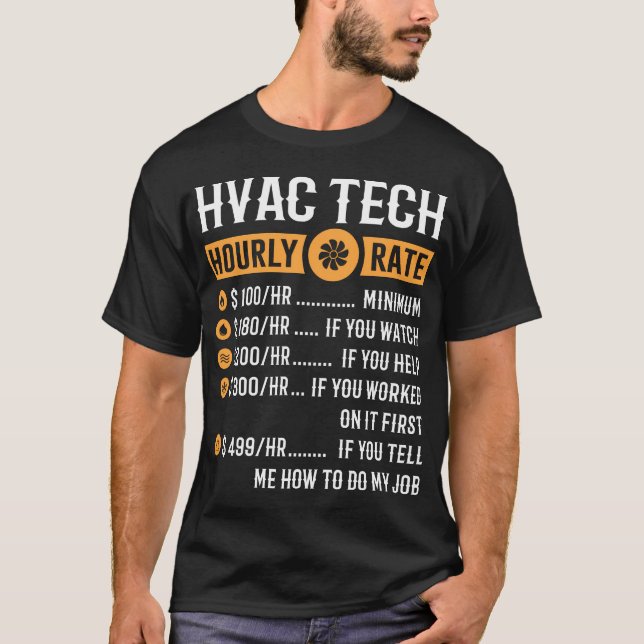 Hvac Tech Thnh T-Shirt (Vorderseite)