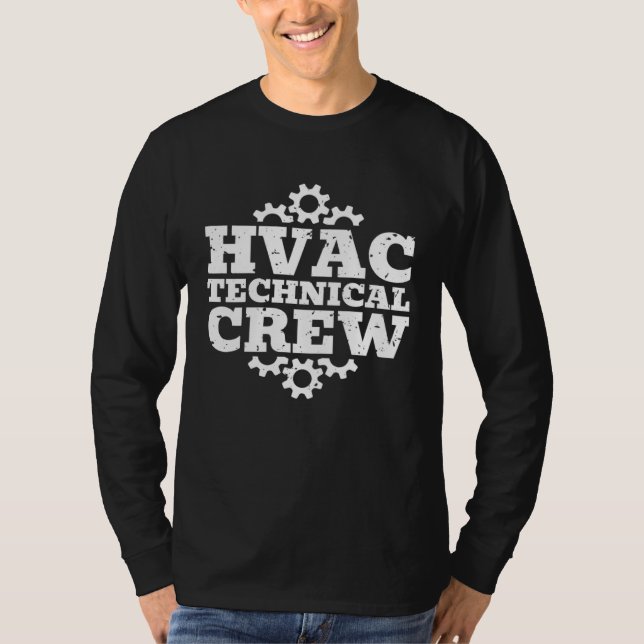 HVAC Technical Crew  1 T-Shirt (Vorderseite)
