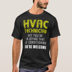 Hvac Technician Hvac Tech 2 T-Shirt