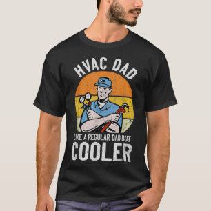 Hvac Technician Vater T-Shirt