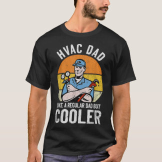 Hvac Technician Vater T-Shirt