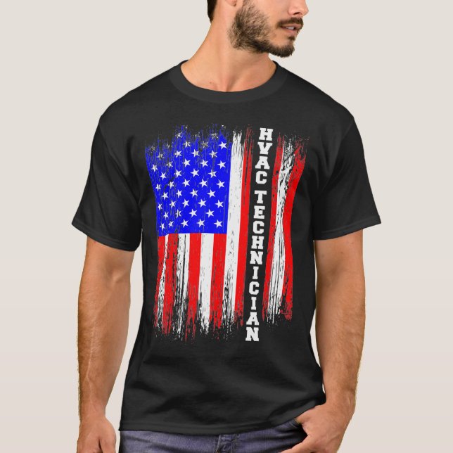 HVAC Techniker Bewertung Funny HVAC Tech  T-Shirt (Vorderseite)
