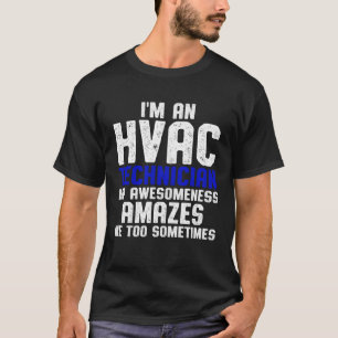 HVAC Techniker erstaunt Funny HVAC Tech Pullover H