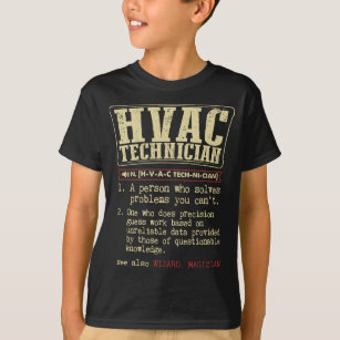 HVAC-Techniker Funny Definition T-Shirt