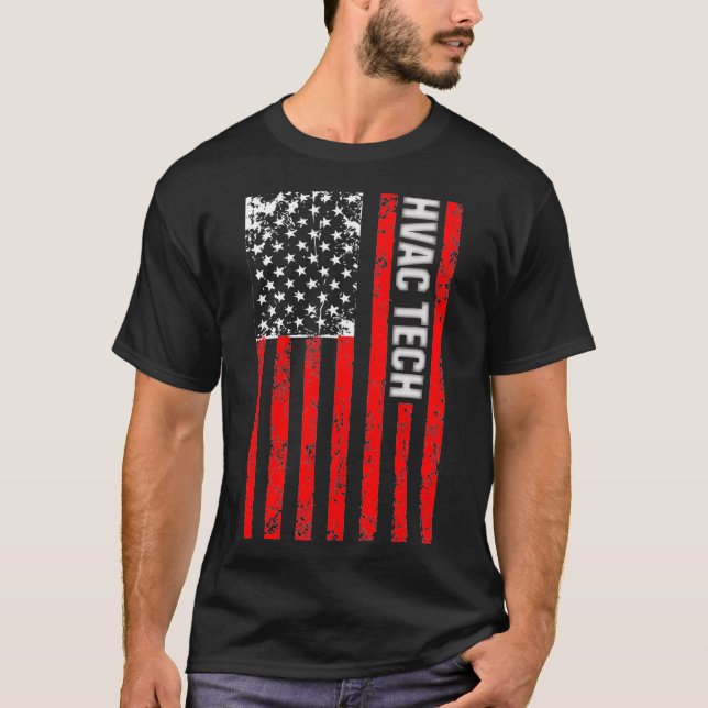 HVAC-Techniker lernen Funny HVAC Tech T-Shirt (Vorderseite)