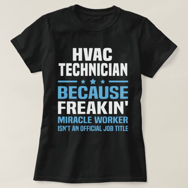 HVAC-Techniker T-Shirt (Design vorne)