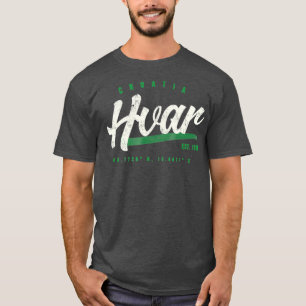 Hvar Croatia Vintag Retro T-Shirt