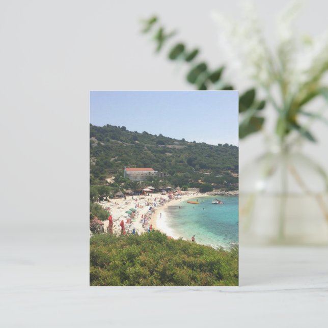 Hvar Island, Ranta Beach, Kroatien Postkarte (Stehend Vorderseite)