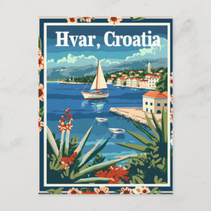Hvar Kroatien Postkarte