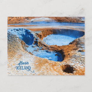 Hverir, Island Postkarte