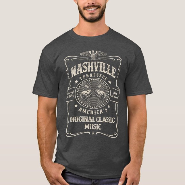 hville Music City Usa funny T-Shirt (Vorderseite)