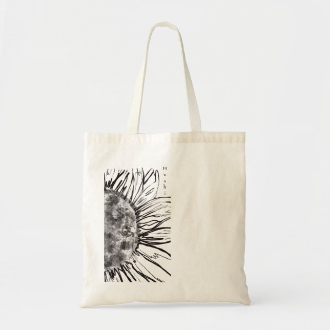 Hvshi Sun (Sonnenblume) Tragetasche (Vorne)