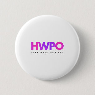 Hw Harte Arbeit zahlt sich aus Pastell Motivierend Button