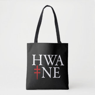 HWA-NE Tote, schwarz, 6/25
