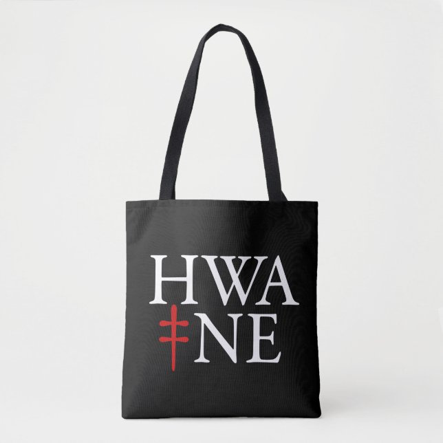 HWA-NE Tote, schwarz, 6/25 (Vorderseite)