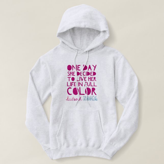 HWJ One Day Hoodie (Design vorne)