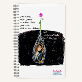 HWJ Sie wurden Planted Spiral Notebook Notizbuch