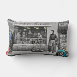 HWY 51 Silber Lendenkissen