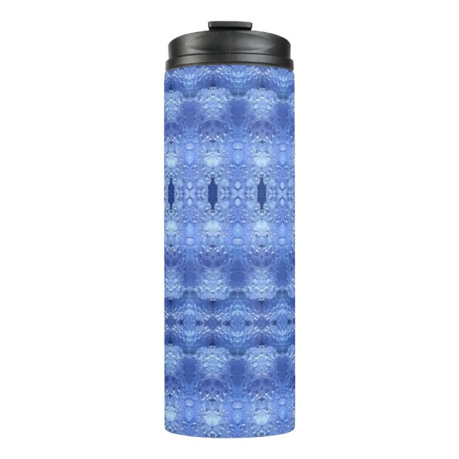 Hy Blue Ikat 3 Thermosbecher (Vorderseite)