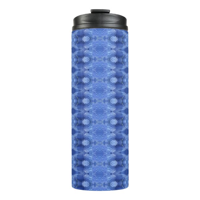 Hy Blue Ikat 5 Thermosbecher (Vorderseite)
